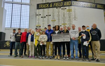 Boulder Road Runners Give Large Gift to CU Running Program