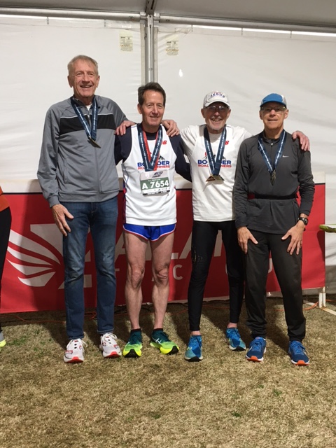 BRR Men's 70+ team takes First place honors at the USATF 5k Champs in Atlanta, Georgia.