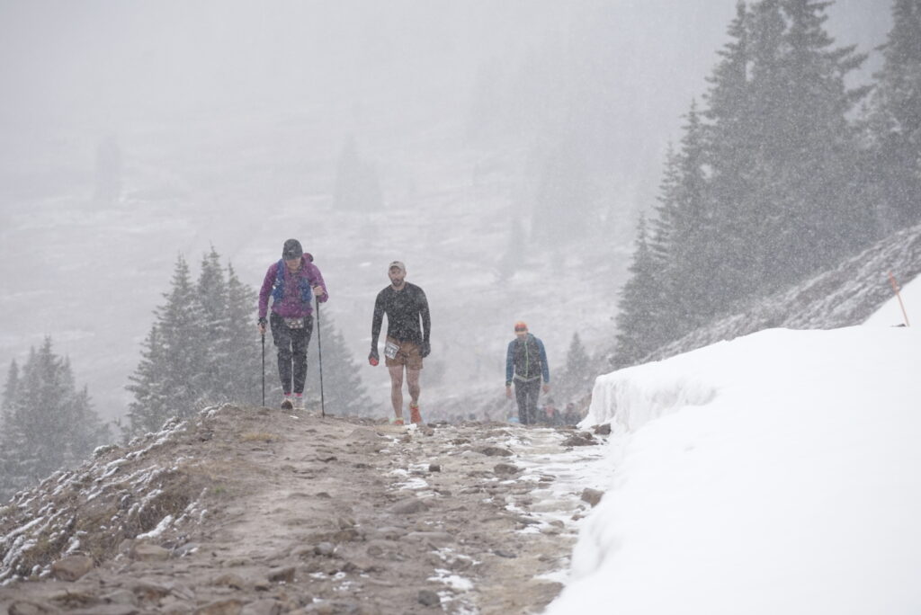 Picture from up near the turnaround below Mosquito pass for illustration purposes. Ellen Moeller not pictured here. 