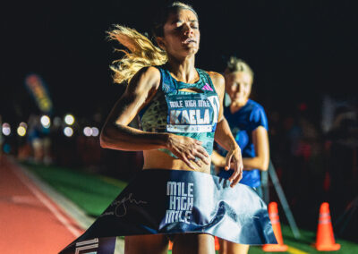 Kaela Edwards wins 2023 Elite Women's Mile High Mile