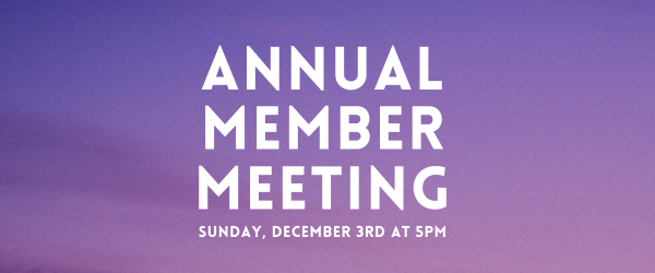 Annual Member Meeting