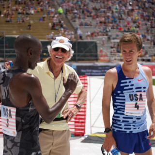 Tom making sure that winner doesnt get away